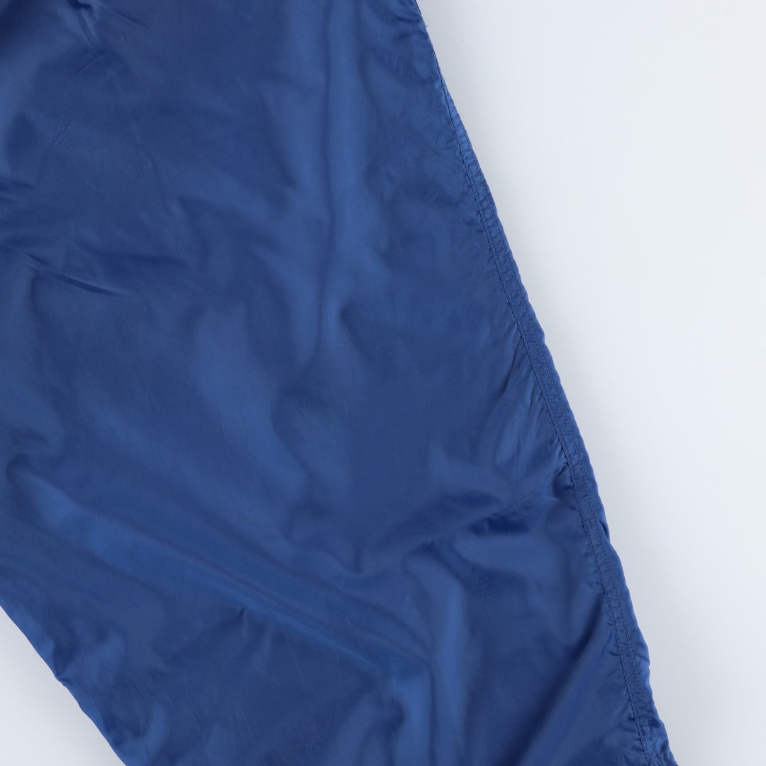 90'S Nike Nylon Pants, Shaka Shaka Pants, Men's XL Size, Vintage polyester blue type Vintage Second Hand