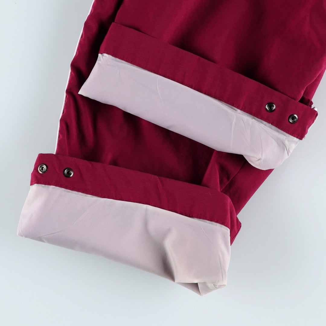 Nike Team Warm-up Pants, Nylon Pants, Windbreaker Pants, Men's Size M (approx.) polyester red type Vintage Second Hand
