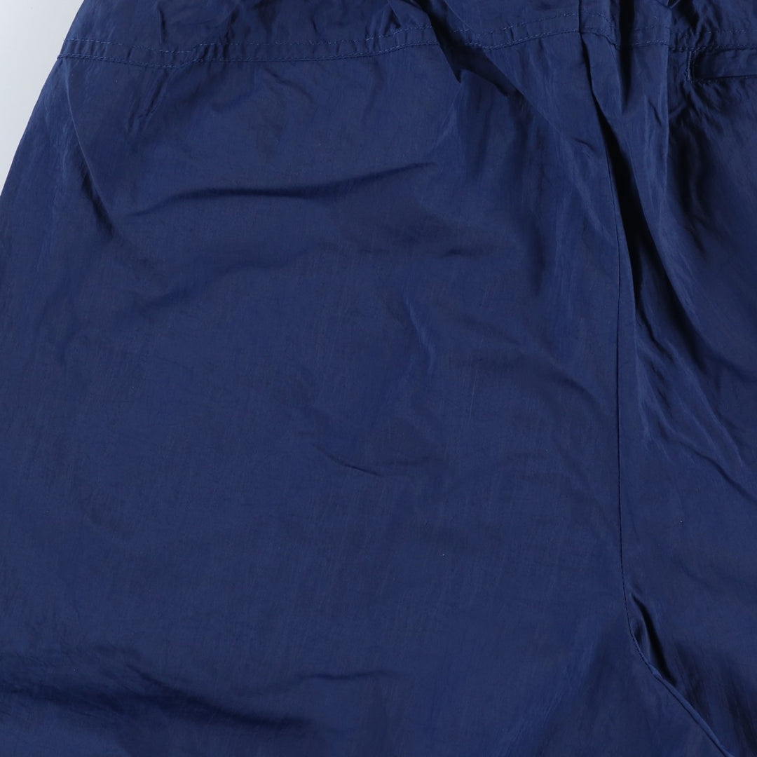 90'S Nike Nylon Shaka Shaka Pants, Men's Size L, Vintage Nylon navy blue type Vintage Second Hand