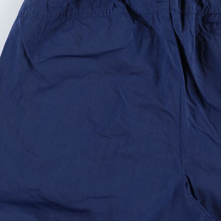 90'S Nike Nylon Shaka Shaka Pants, Men's Size L, Vintage Nylon navy blue type Vintage Second Hand