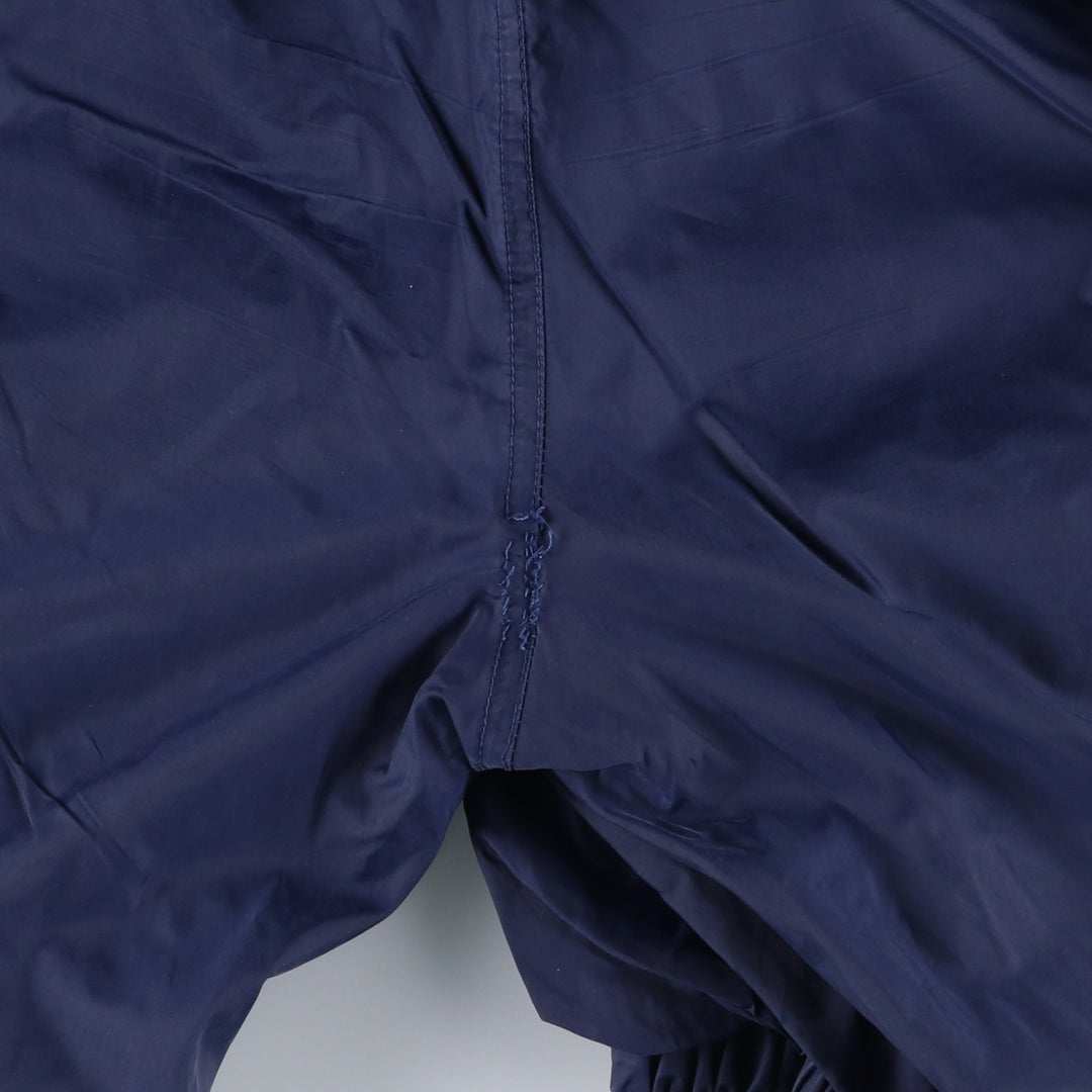 Vintage 90'S Adidas nylon pants, crinkle pants, men's size XL Nylon navy blue type Vintage Second Hand