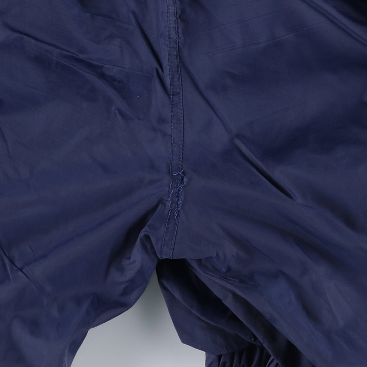 Vintage 90'S Adidas nylon pants, crinkle pants, men's size XL Nylon navy blue type Vintage Second Hand