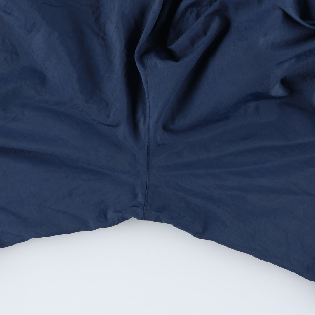Vintage 90'S Adidas nylon pants, crinkle pants, men's size XL Nylon navy blue type Vintage Second Hand