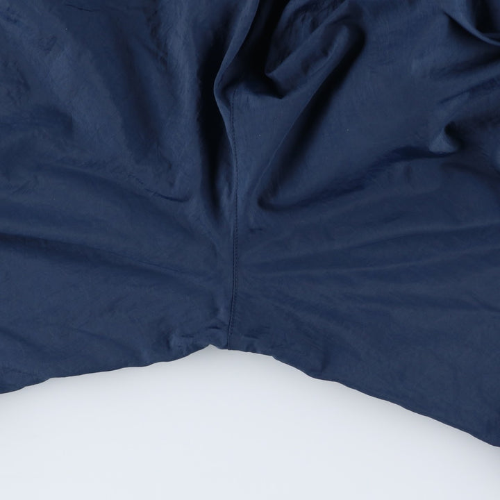 Vintage 90'S Adidas nylon pants, crinkle pants, men's size XL Nylon navy blue type Vintage Second Hand