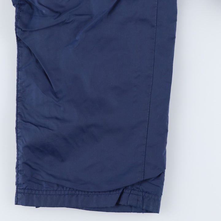 Vintage 90'S Adidas nylon pants, crinkle pants, men's size XL Nylon navy blue type Vintage Second Hand