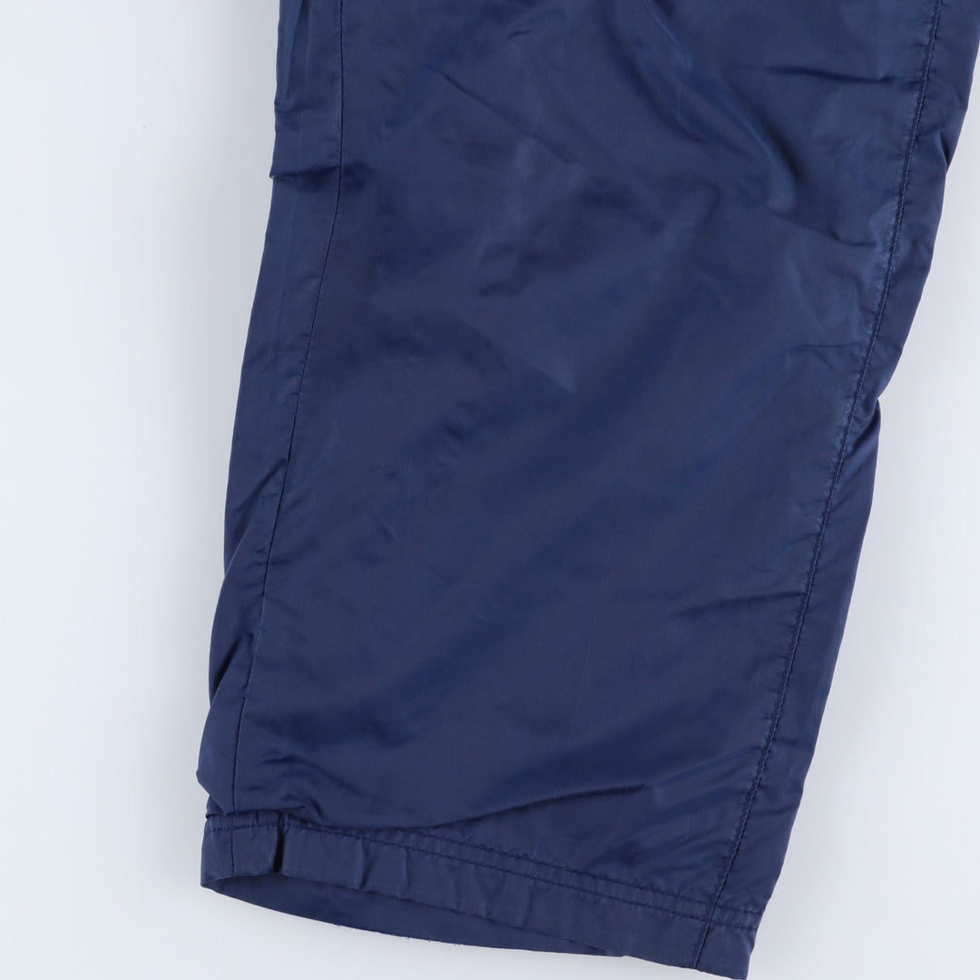 Vintage 90'S Adidas nylon pants, crinkle pants, men's size XL Nylon navy blue type Vintage Second Hand