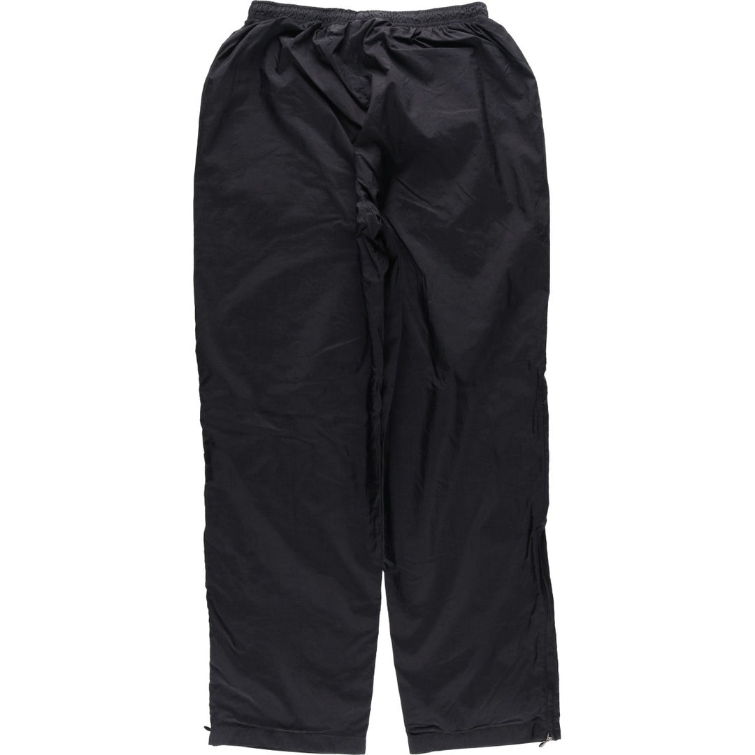 90'S Adidas nylon pants, rustling pants, men's size L, vintage Nylon black type Vintage Second Hand