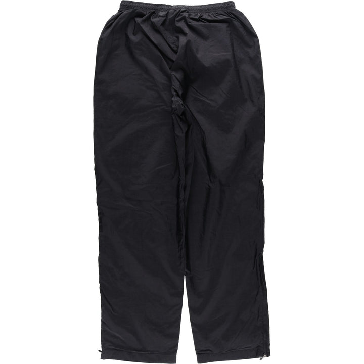 90'S Adidas nylon pants, rustling pants, men's size L, vintage Nylon black type Vintage Second Hand