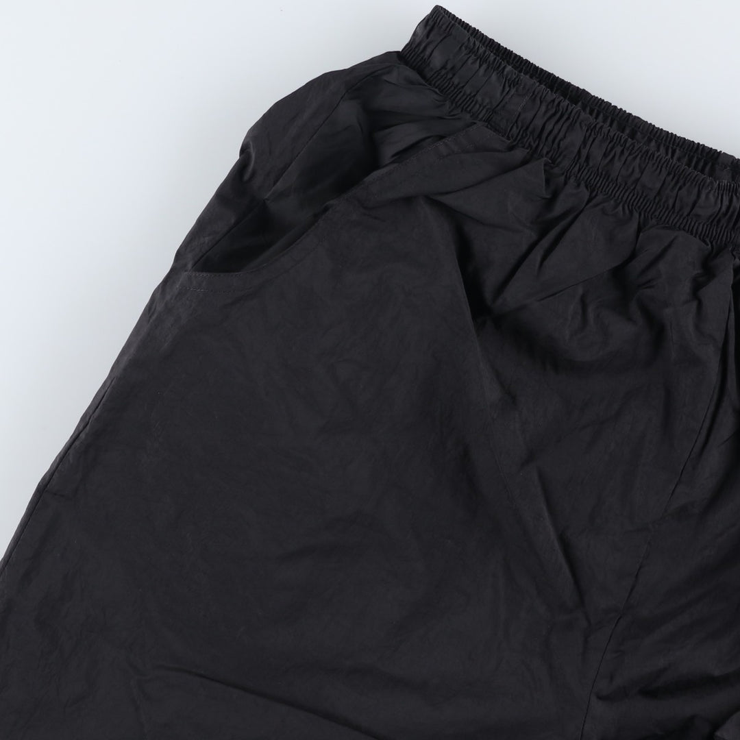 90'S Adidas nylon pants, rustling pants, men's size L, vintage Nylon black type Vintage Second Hand