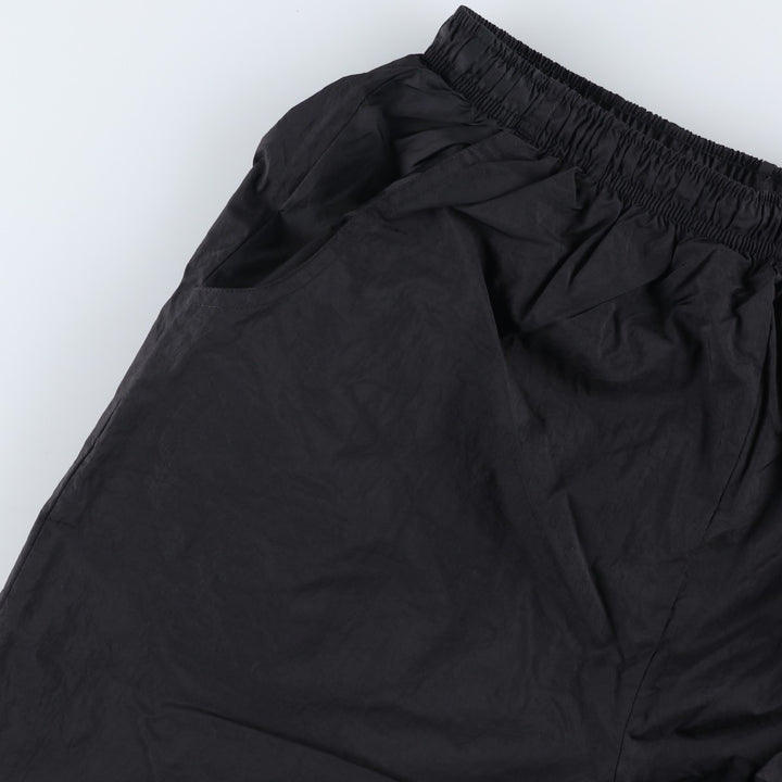 90'S Adidas nylon pants, rustling pants, men's size L, vintage Nylon black type Vintage Second Hand