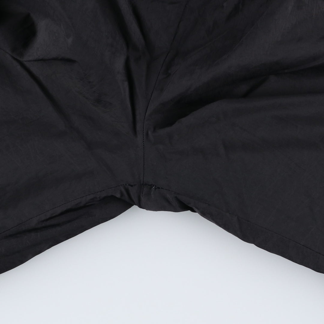 90'S Adidas nylon pants, rustling pants, men's size L, vintage Nylon black type Vintage Second Hand