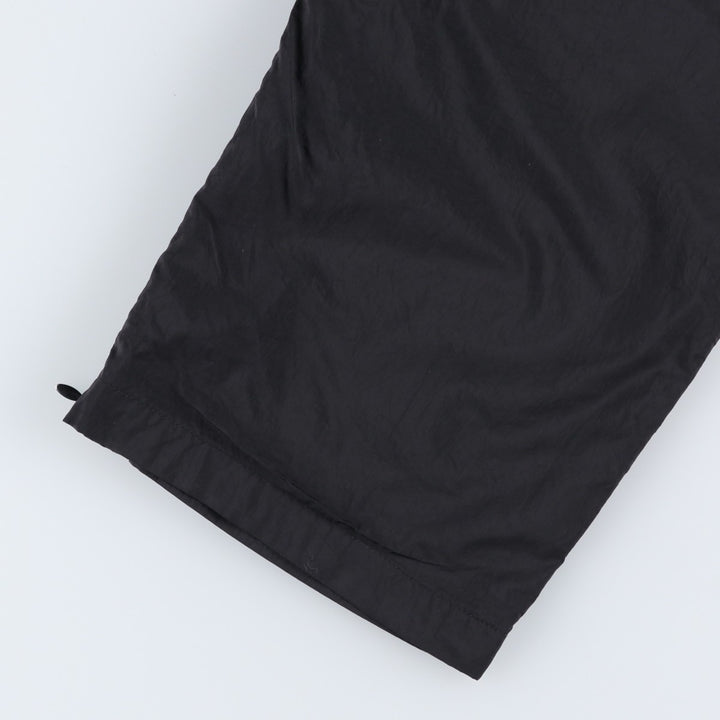90'S Adidas nylon pants, rustling pants, men's size L, vintage Nylon black type Vintage Second Hand