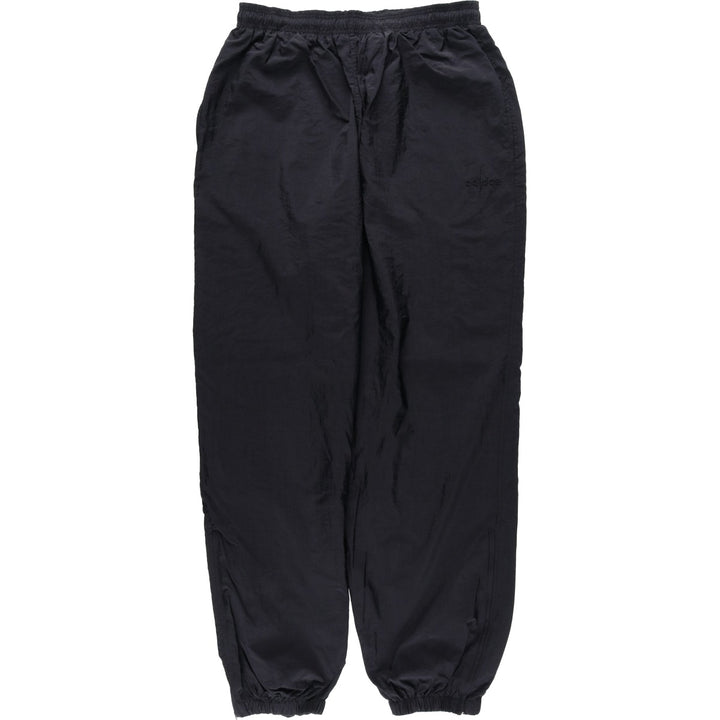 Vintage 90'S Adidas nylon pants, crinkle pants, men's size XL Nylon black type Vintage Second Hand