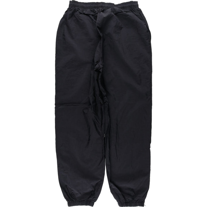 Vintage 90'S Adidas nylon pants, crinkle pants, men's size XL Nylon black type Vintage Second Hand