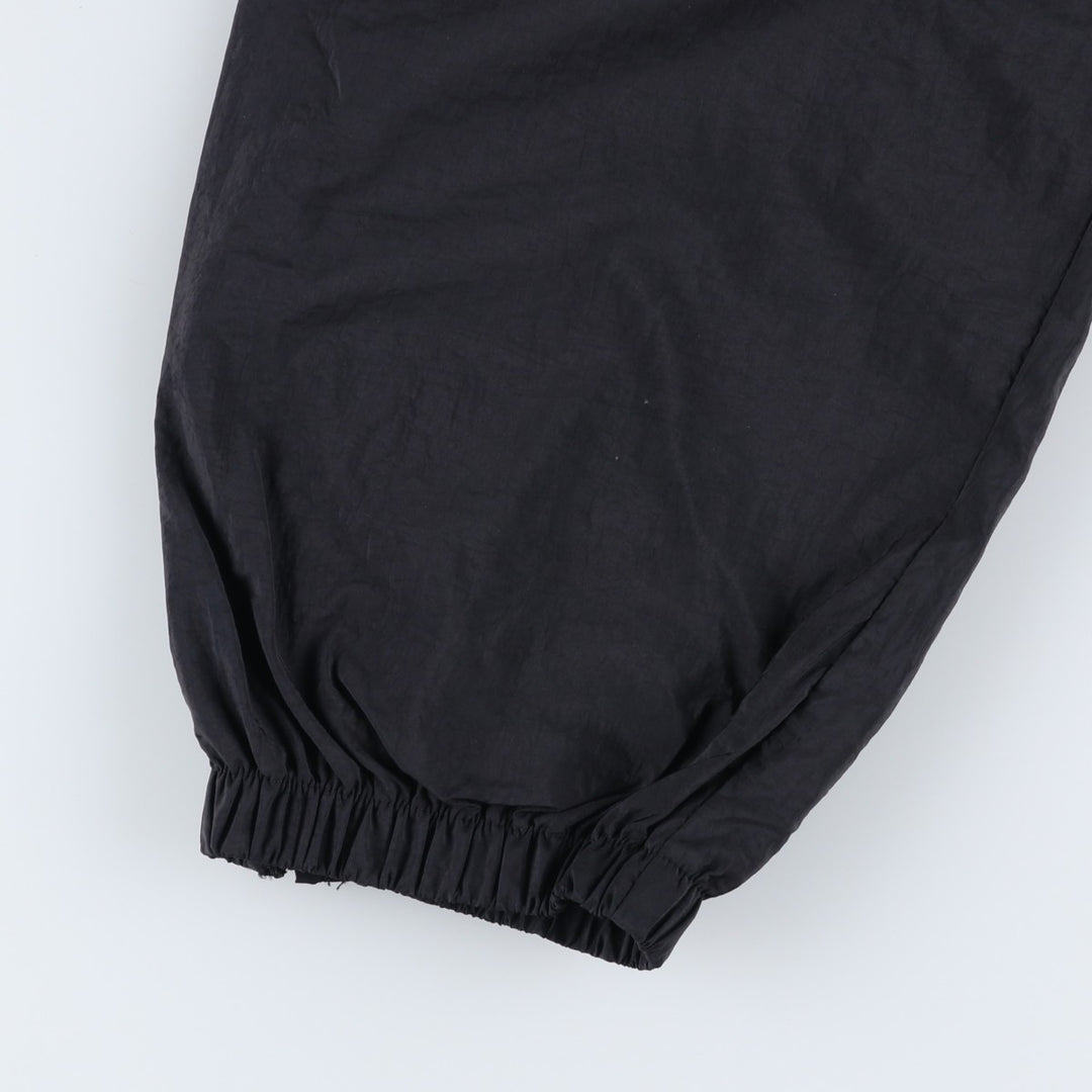 Vintage 90'S Adidas nylon pants, crinkle pants, men's size XL Nylon black type Vintage Second Hand