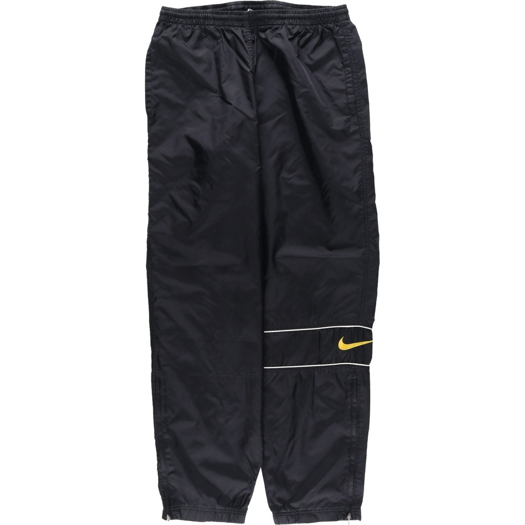 90'S Nike Nylon Shaka Shaka Pants, Men's Size L, Vintage Nylon black type Vintage Second Hand