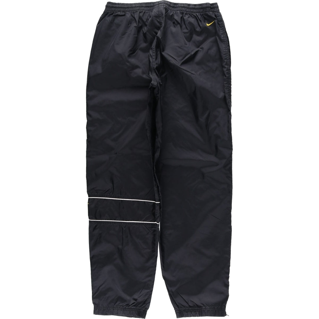 90'S Nike Nylon Shaka Shaka Pants, Men's Size L, Vintage Nylon black type Vintage Second Hand