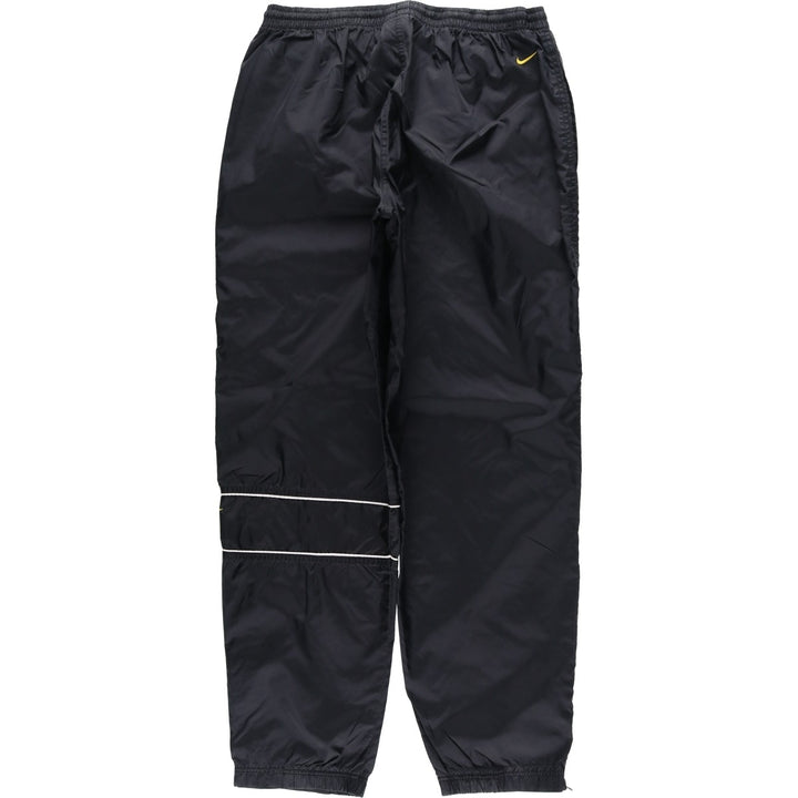 90'S Nike Nylon Shaka Shaka Pants, Men's Size L, Vintage Nylon black type Vintage Second Hand