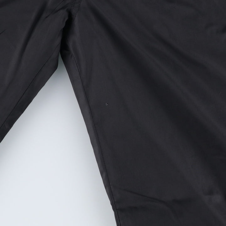 90'S Adidas nylon pants, rustling pants, men's size M, vintage Nylon black type Vintage Second Hand