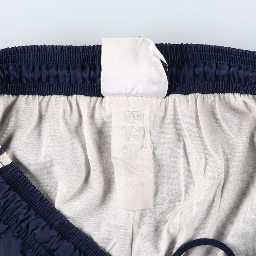 Vintage 90'S Adidas nylon pants, crinkle pants, men's size XL unclear blue type Vintage Second Hand