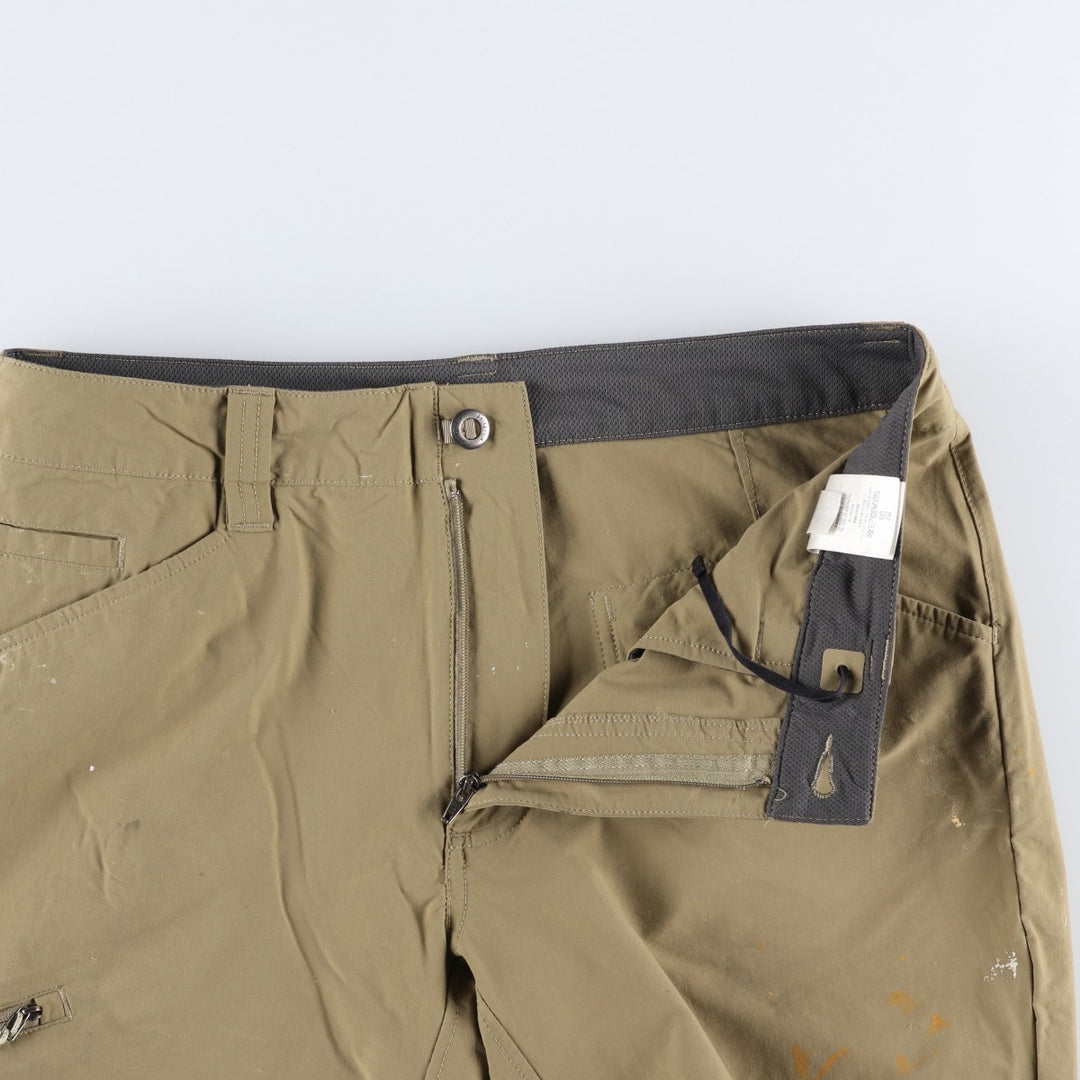 Patagonia Quantary Pants 55176FA20 Nylon Pants, Windbreaker Pants, Men's W34 equivalent Nylon Beige type Vintage Second Hand