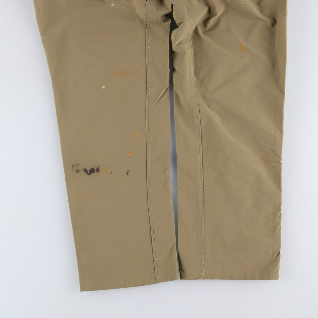 Patagonia Quantary Pants 55176FA20 Nylon Pants, Windbreaker Pants, Men's W34 equivalent Nylon Beige type Vintage Second Hand
