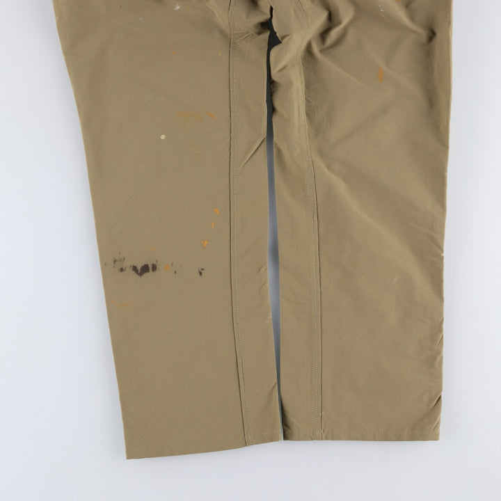 Patagonia Quantary Pants 55176FA20 Nylon Pants, Windbreaker Pants, Men's W34 equivalent Nylon Beige type Vintage Second Hand