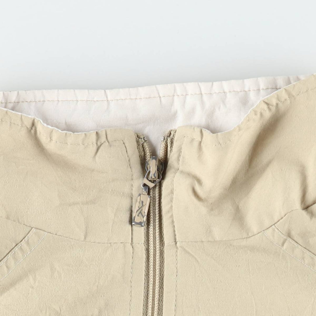 00s~ Reebok Windbreaker Men's M size polyester Beige type Vintage Second Hand