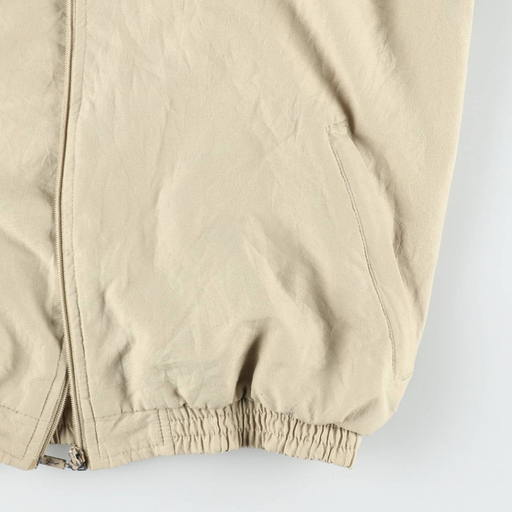 00s~ Reebok Windbreaker Men's M size polyester Beige type Vintage Second Hand