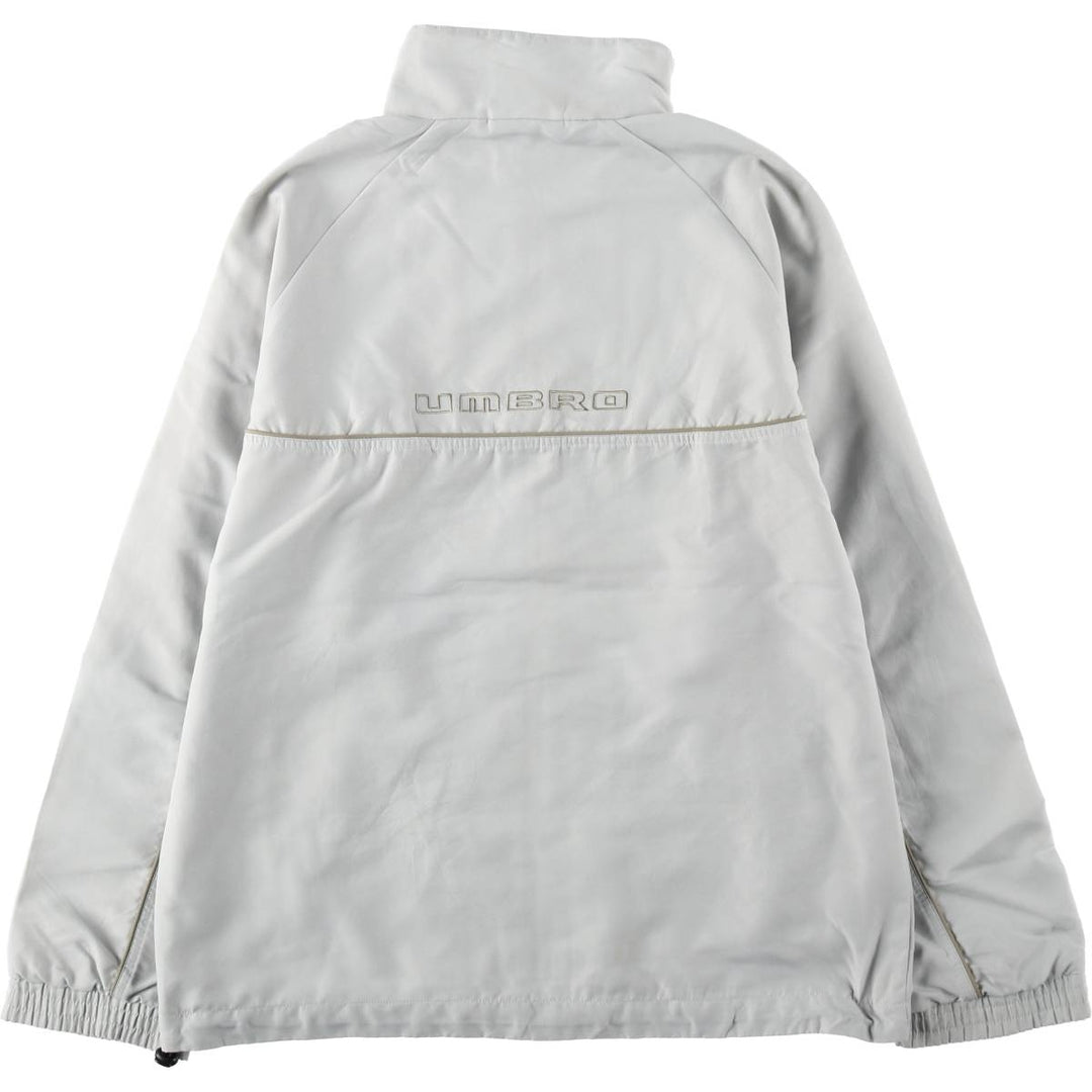 Umbro UMBRO windbreaker, men's size S polyester gray type Vintage Second Hand