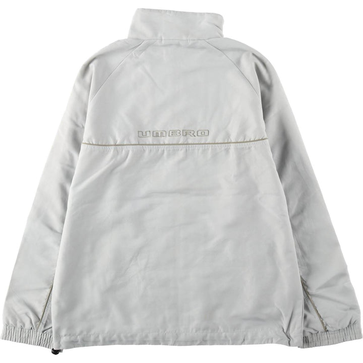 Umbro UMBRO windbreaker, men's size S polyester gray type Vintage Second Hand