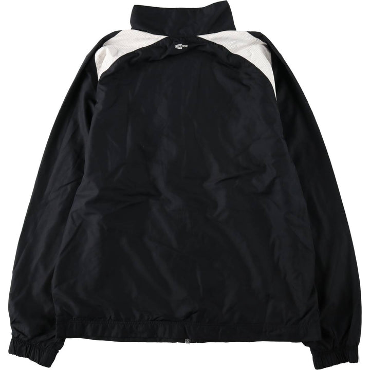 00'S adidas windbreaker, men's size L polyester black type Vintage Second Hand
