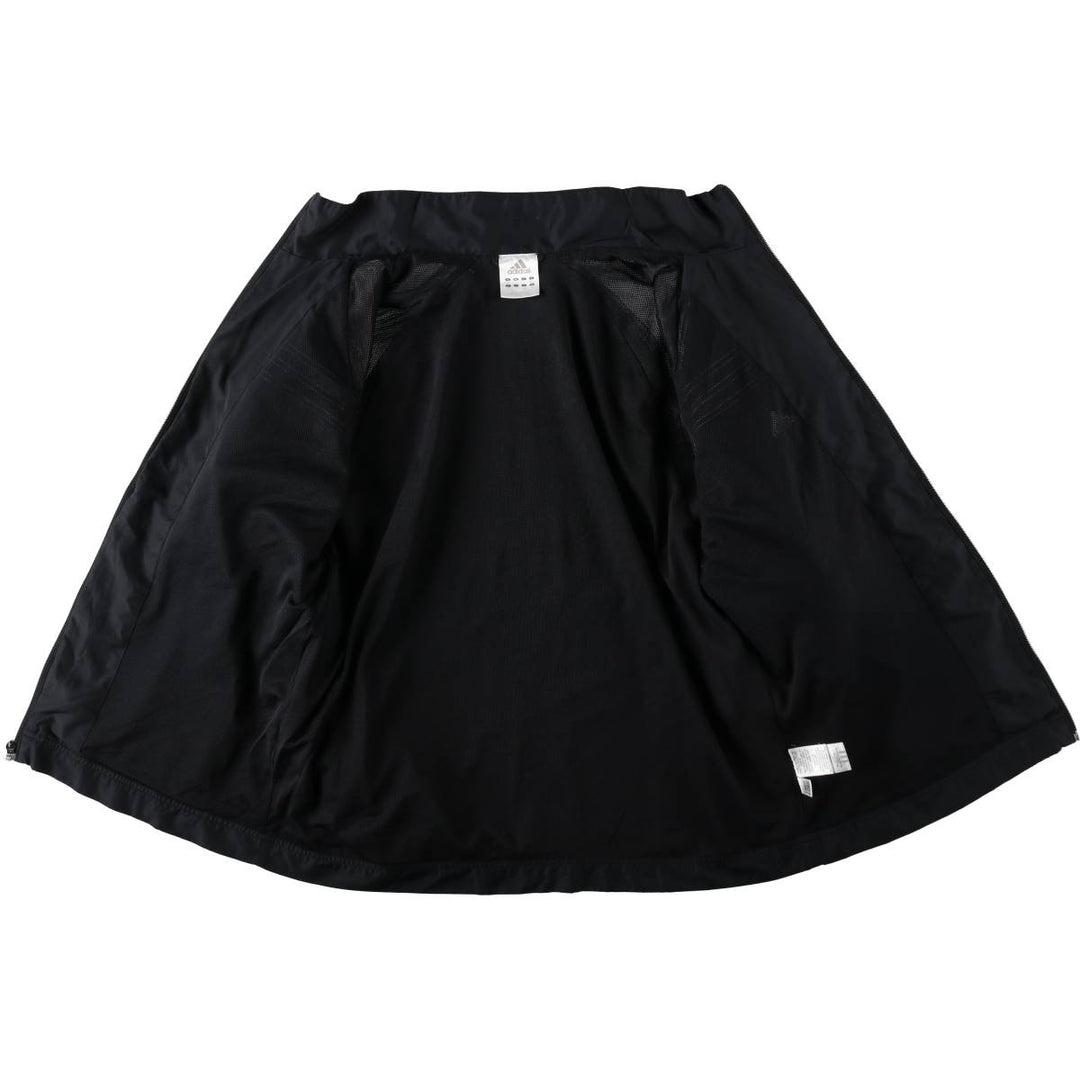00'S adidas windbreaker, men's size L polyester black type Vintage Second Hand