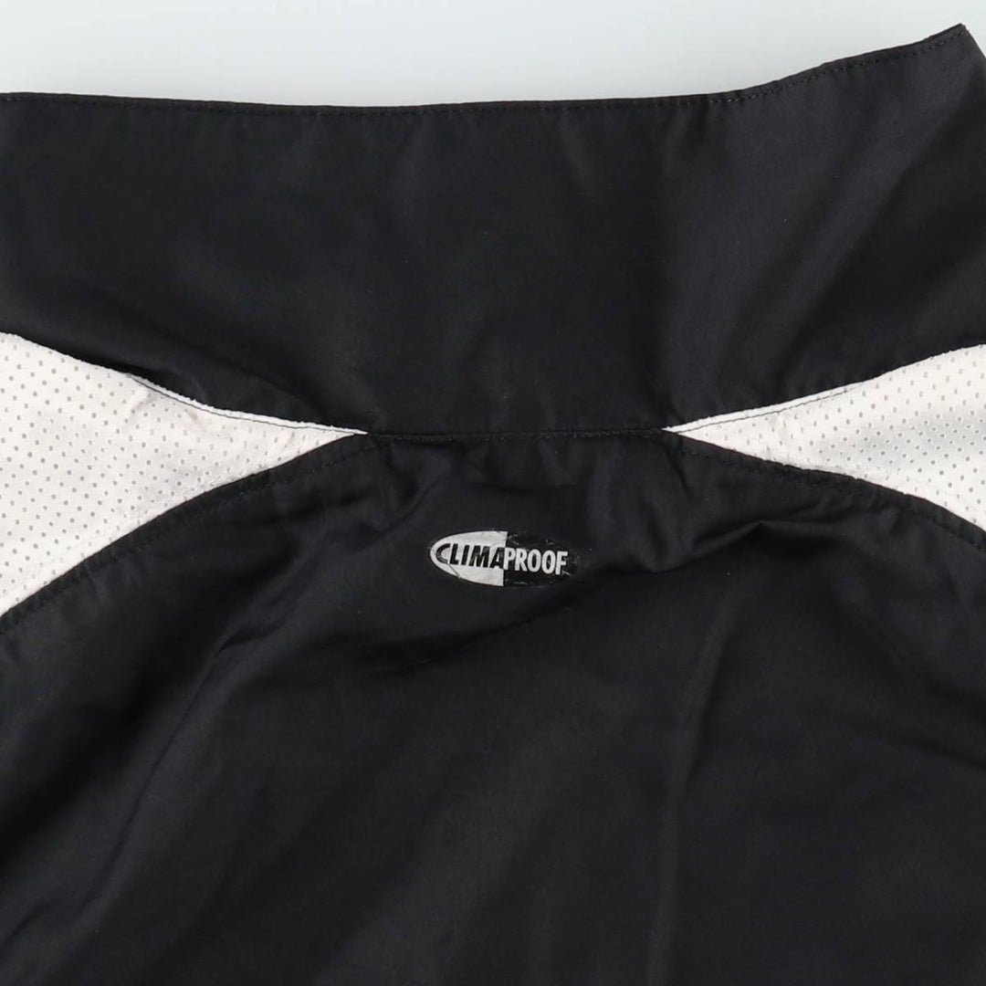 00'S adidas windbreaker, men's size L polyester black type Vintage Second Hand