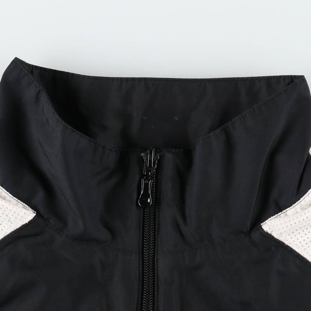 00'S adidas windbreaker, men's size L polyester black type Vintage Second Hand