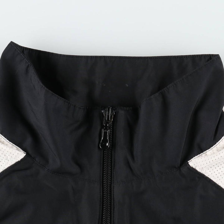 00'S adidas windbreaker, men's size L polyester black type Vintage Second Hand