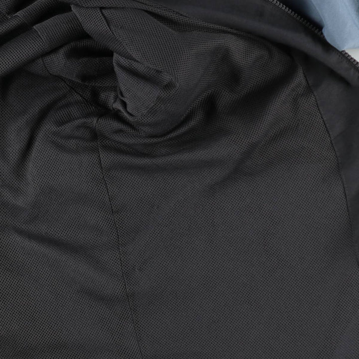 2000'S Adidas windbreaker, men's size L (equivalent), full zip. polyester black type Vintage Second Hand