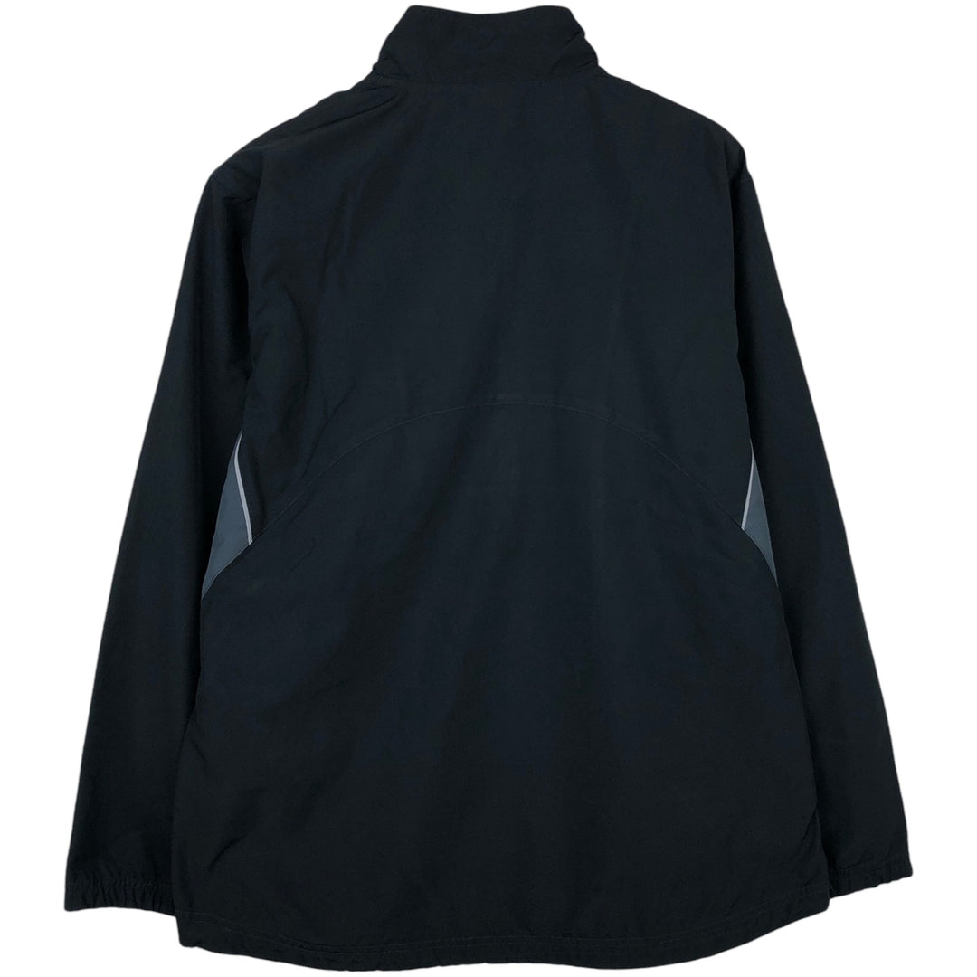 Reebok Windbreaker Men's Size L polyester black type Vintage Second Hand
