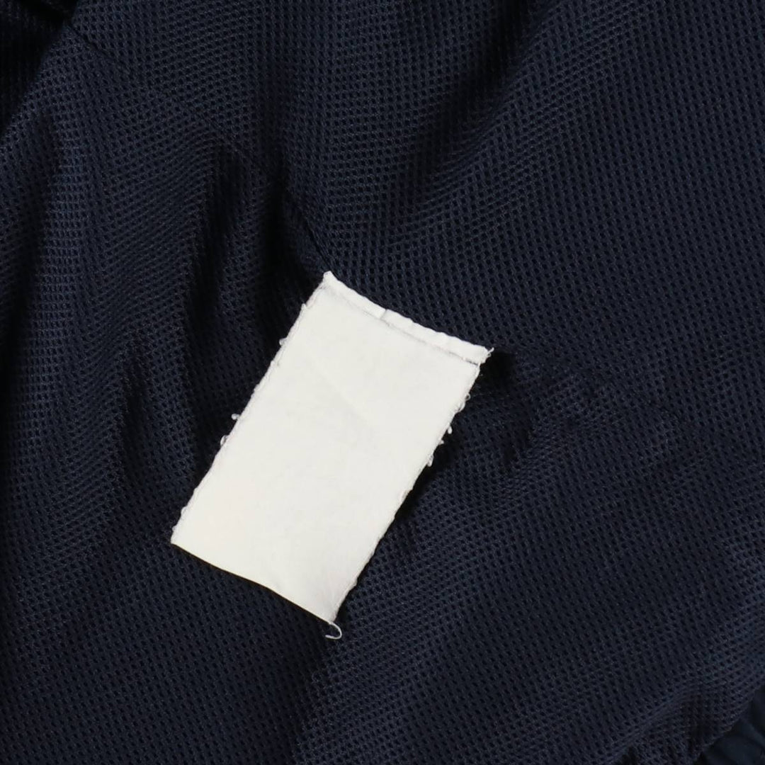 00s~ Reebok Windbreaker Men's L size unclear navy blue type Vintage Second Hand