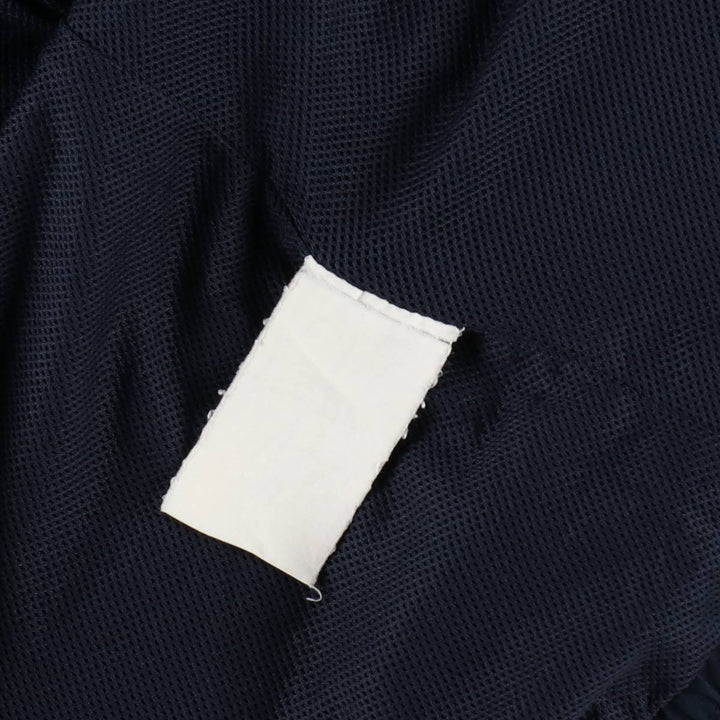 00s~ Reebok Windbreaker Men's L size unclear navy blue type Vintage Second Hand