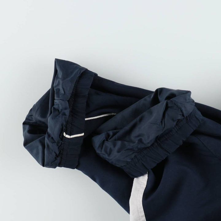 00s~ Reebok Windbreaker Men's L size unclear navy blue type Vintage Second Hand