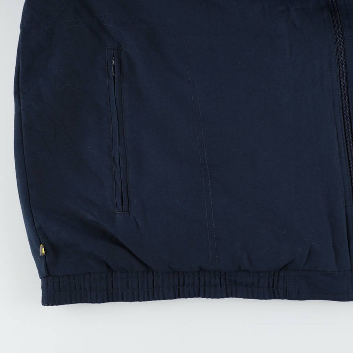00s~ Reebok Windbreaker Men's L size unclear navy blue type Vintage Second Hand