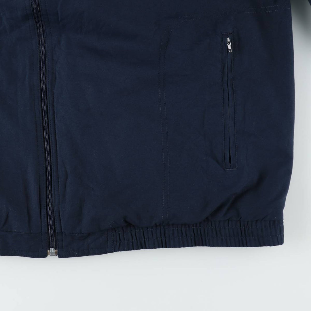 00s~ Reebok Windbreaker Men's L size unclear navy blue type Vintage Second Hand