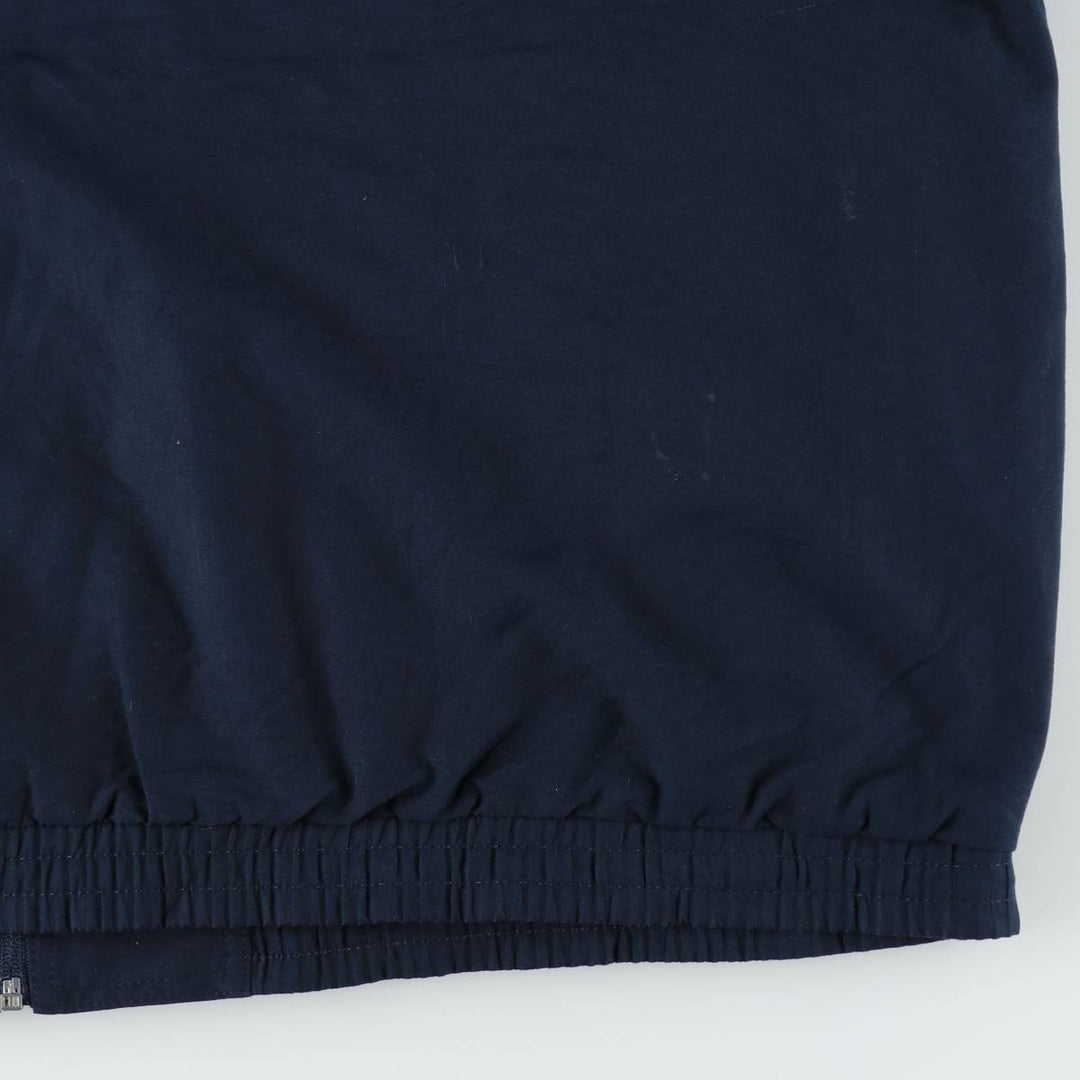 00s~ Reebok Windbreaker Men's L size unclear navy blue type Vintage Second Hand