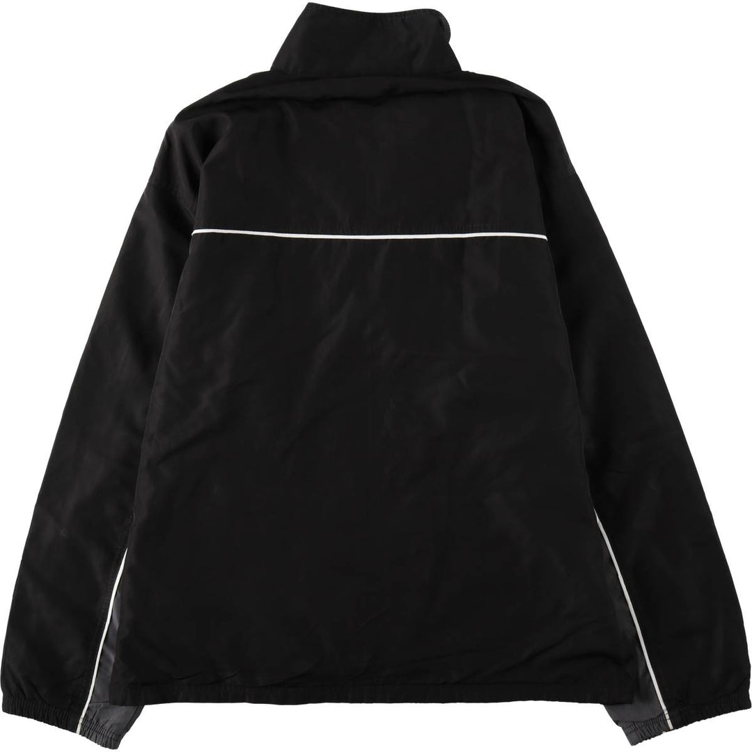 00s~ Reebok Windbreaker Men's M size polyester black type Vintage Second Hand