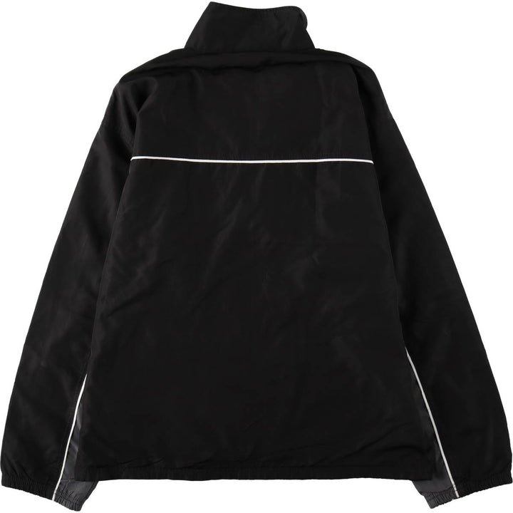 00s~ Reebok Windbreaker Men's M size polyester black type Vintage Second Hand