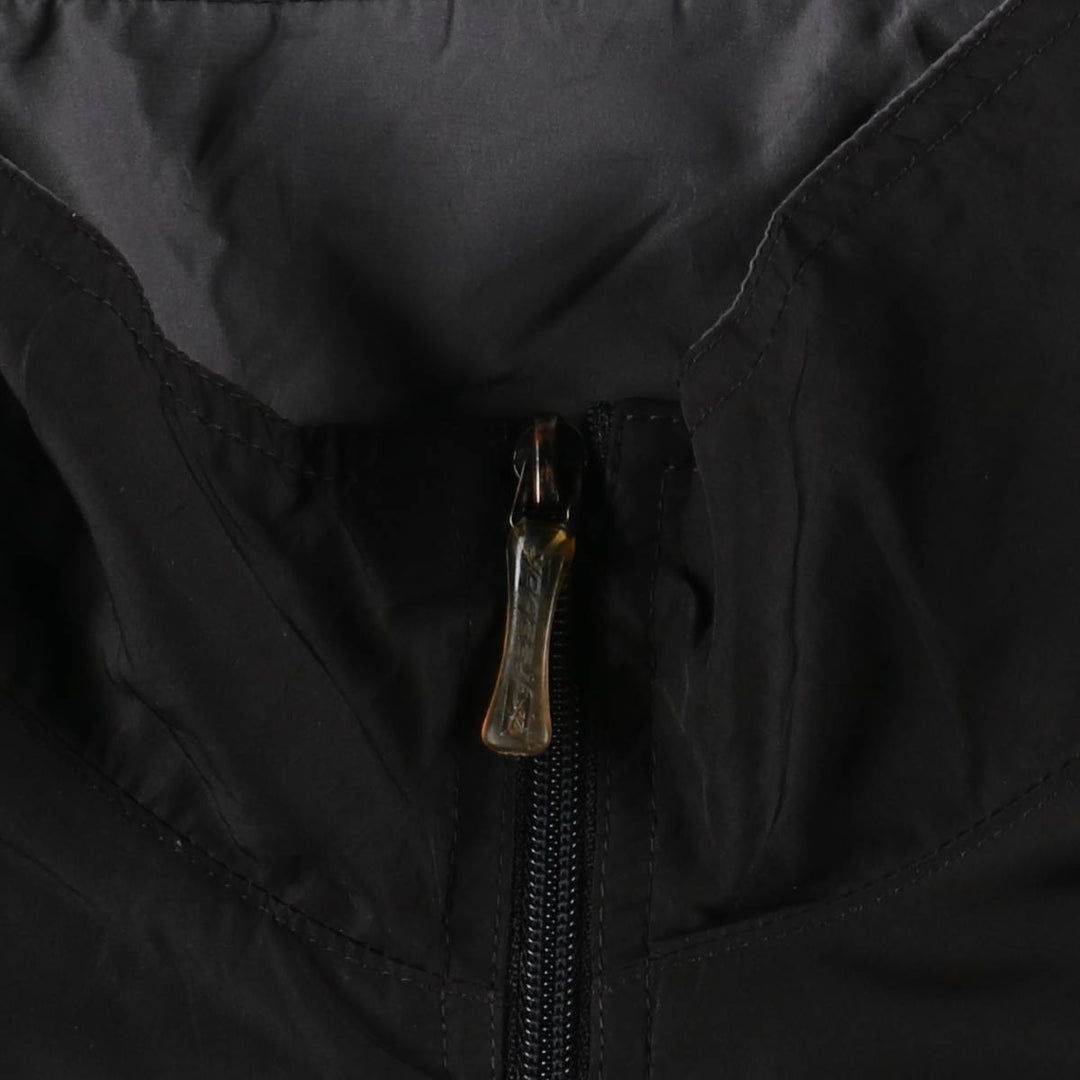 00s~ Reebok Windbreaker Men's M size polyester black type Vintage Second Hand