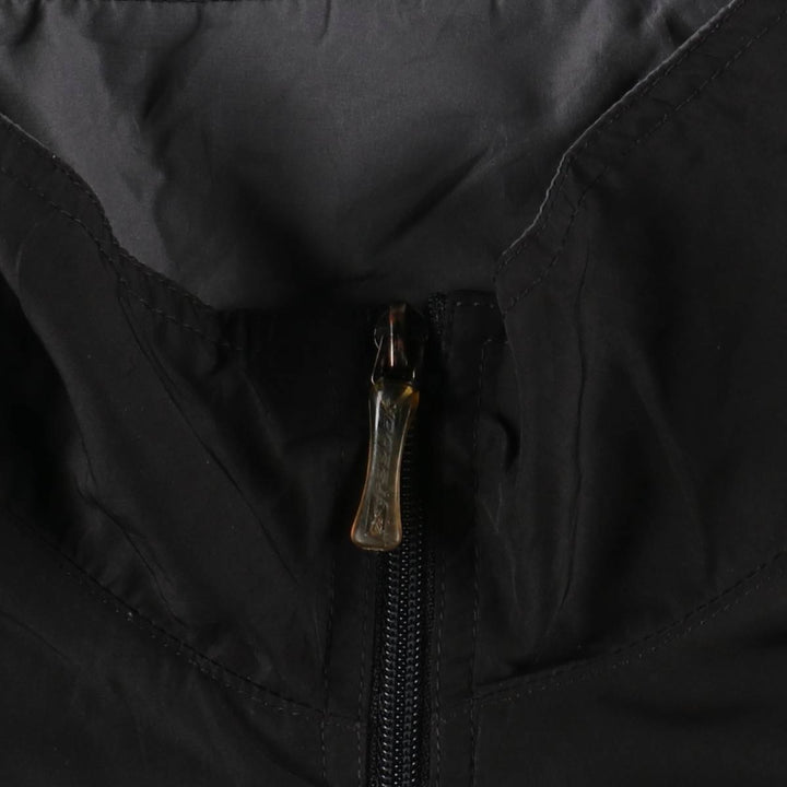 00s~ Reebok Windbreaker Men's M size polyester black type Vintage Second Hand