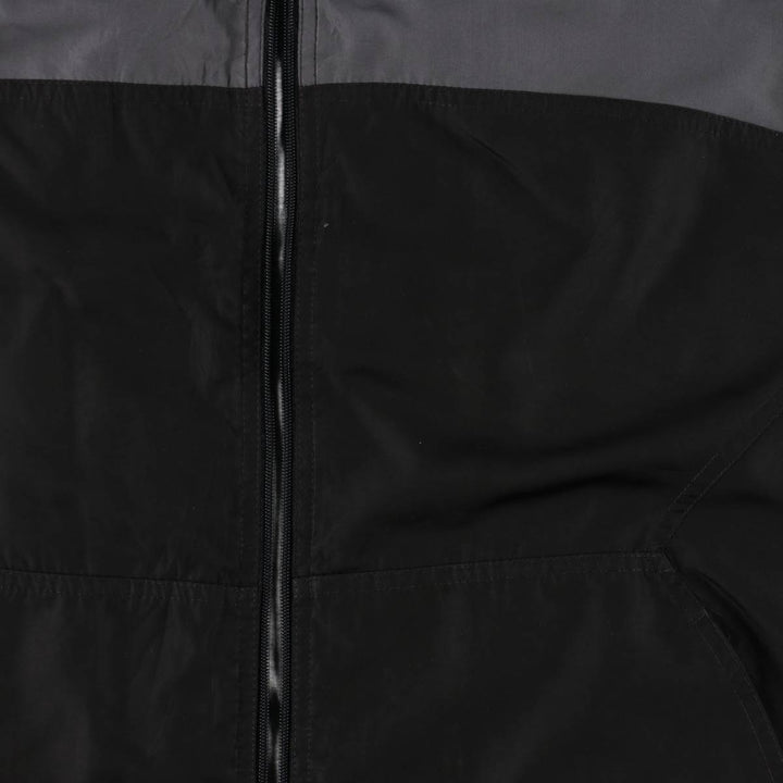 00s~ Reebok Windbreaker Men's M size polyester black type Vintage Second Hand