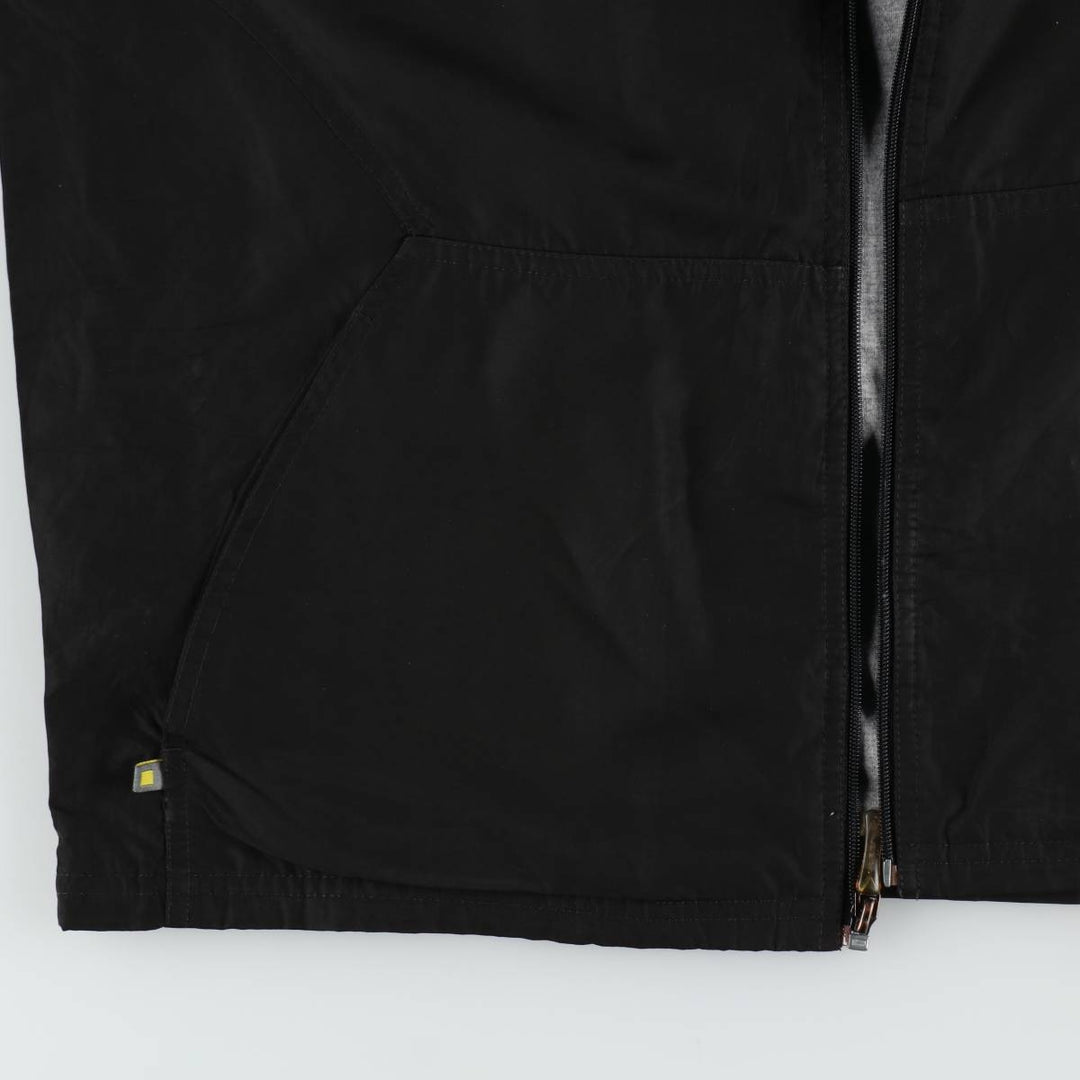 00s~ Reebok Windbreaker Men's M size polyester black type Vintage Second Hand